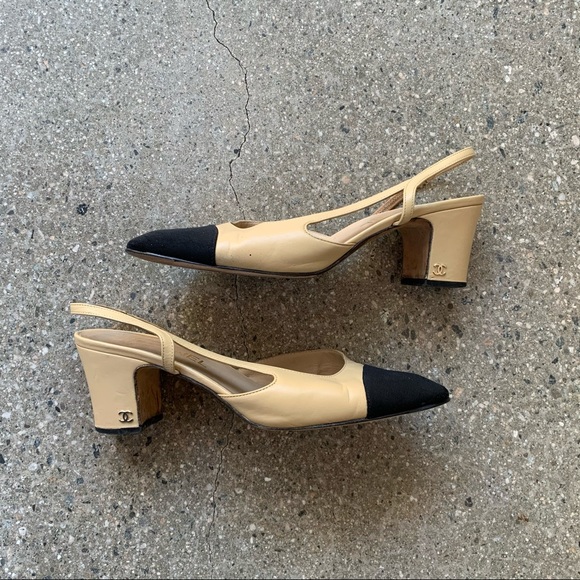 CHANEL Shoes - Chanel Classic Slingback Pumps